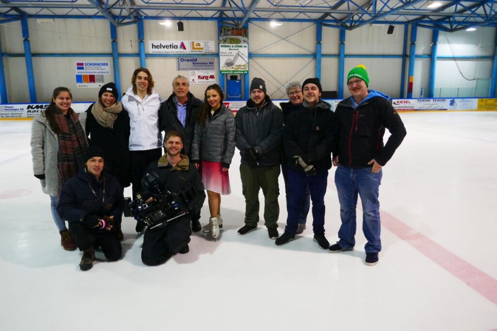 Filmcrew in Bäretswil