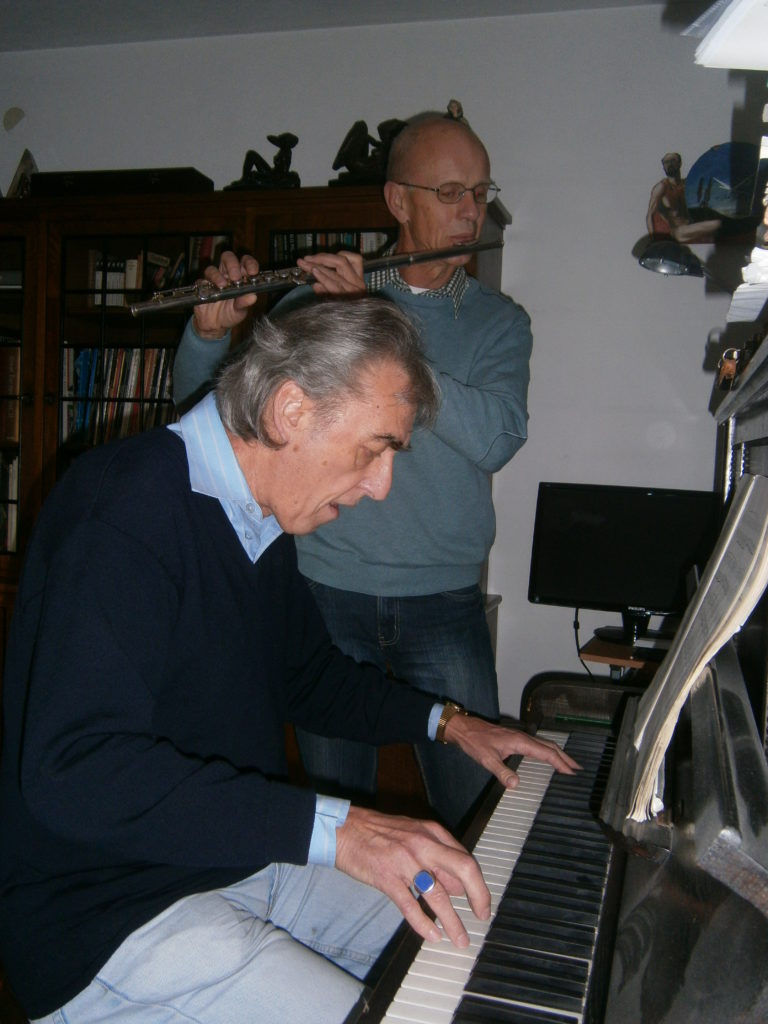 Wolfgang Mages (transverse flute) & Rolf W. Kunz (Piano)