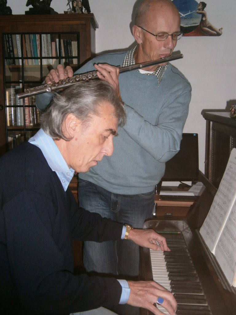 Wolfgang Mages (transverse flute) & Rolf W. Kunz (Piano