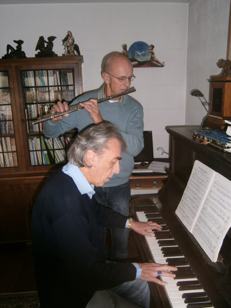 Wolfgang Mages (Querflöte) & Rolf W. Kunz (Piano)