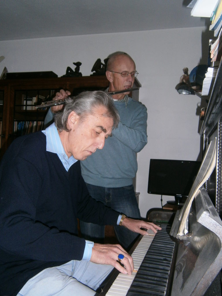 Wolfgang Mages (transverse flute) & Rolf W. Kunz (Piano